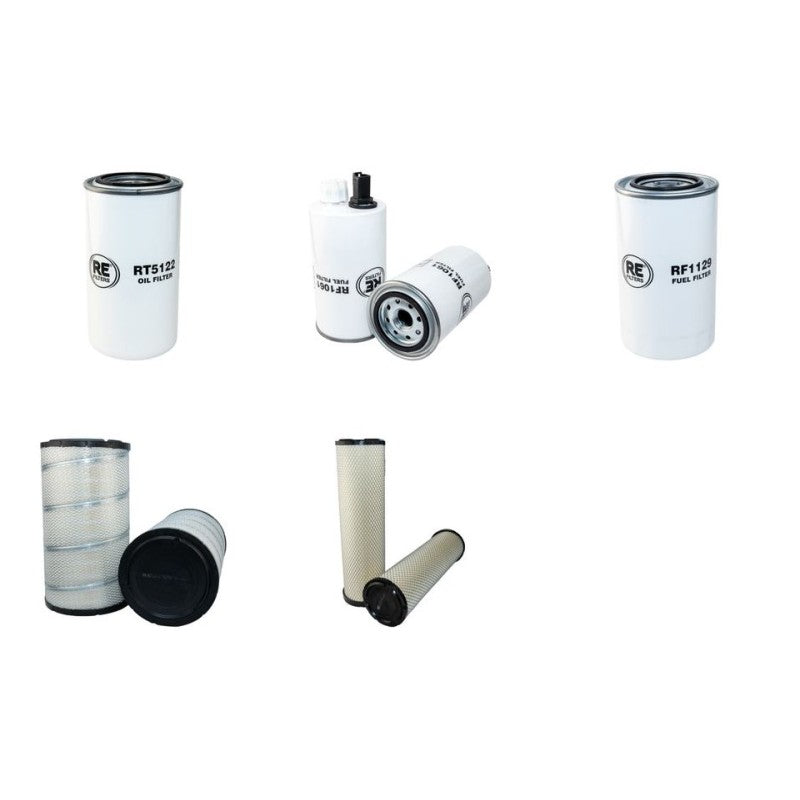 JCB Fastrac 3230 Filter Service Kit with Cummins QSB 6.7 Engine Air, Oil, Fuel Filters