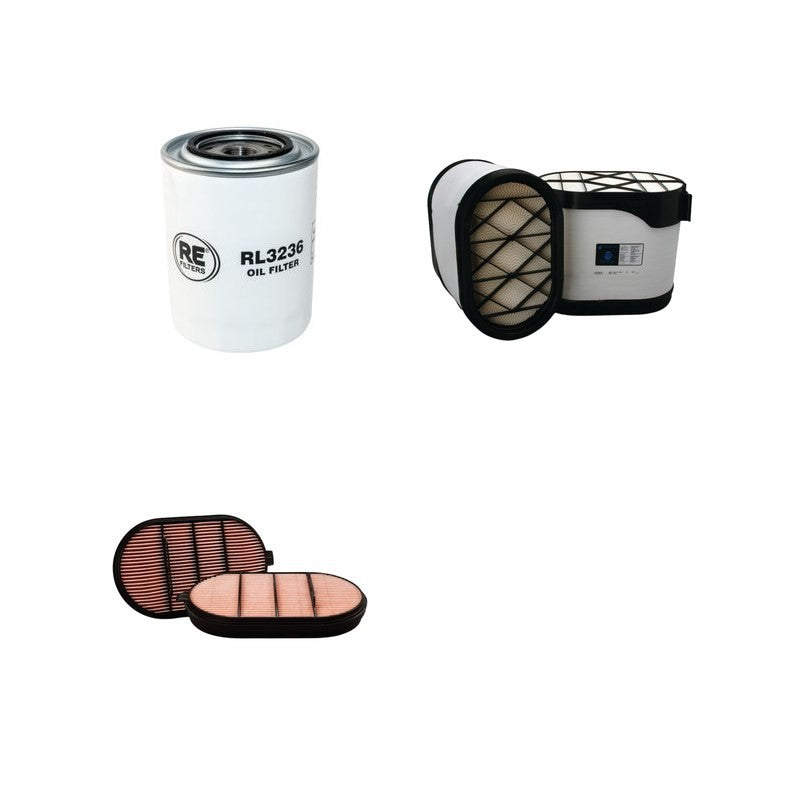 JCB Fastrac 3230 XTRA Filter Service Kit with SISU Engine Serial No 127250-1279999 Year 2011-