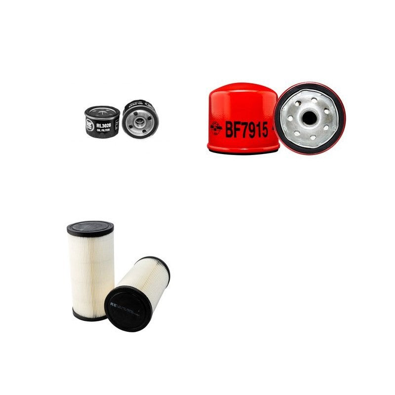 JCB Groundhog4x4 Filter Service Kit Air, Oil, Fuel Filters