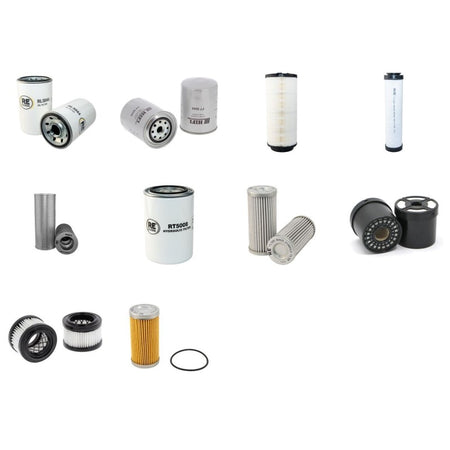 JCB JS145 Filter Service Kit with Isuzu Engine