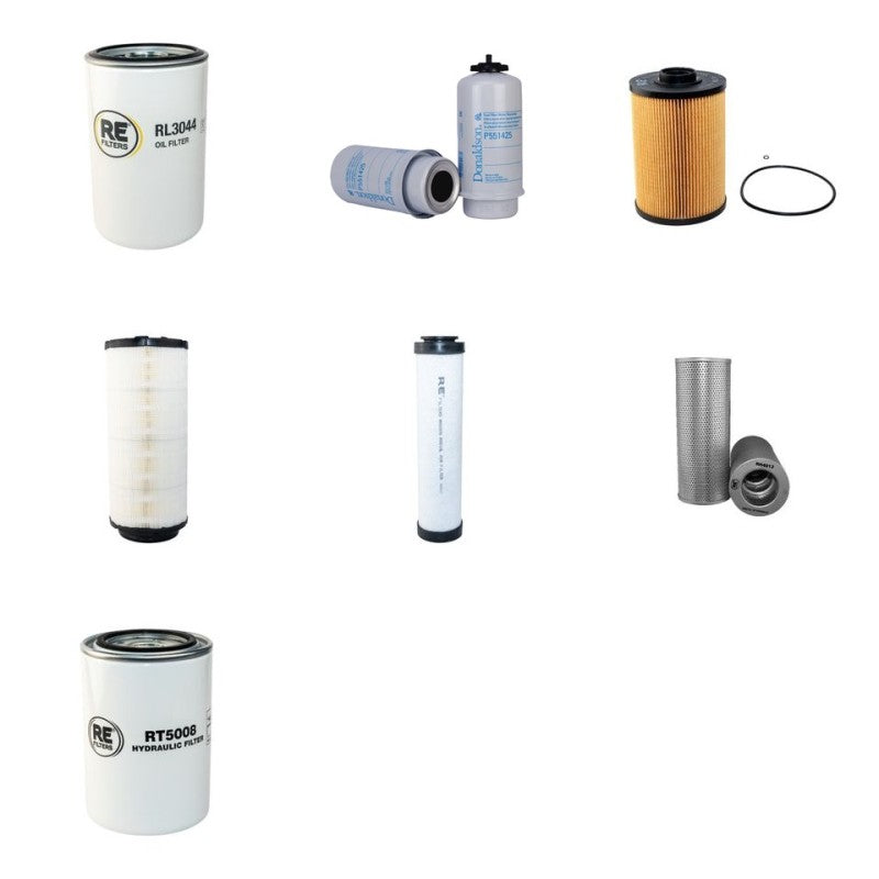 JCB JS180 Filter Service Kit with Isuzu Engine 2009