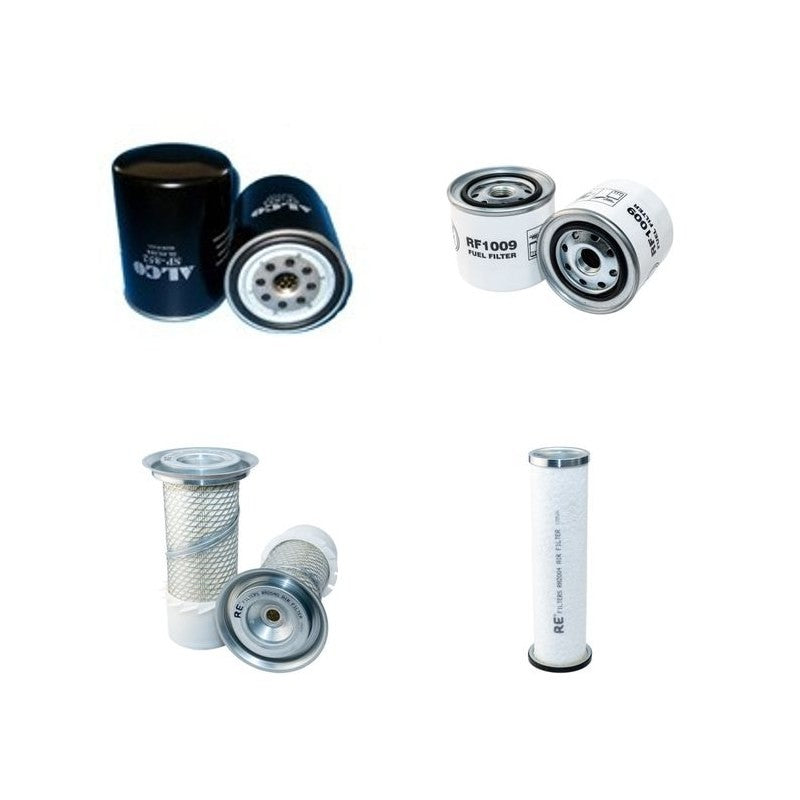 JCB JS70 Filter Service Kit Air Oil Fuel