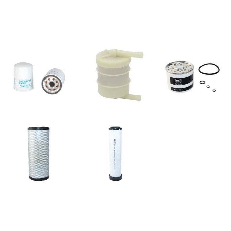 JCB Robot 160 Filter Service Kit with Perkins Engine Air, Oil, Fuel Filters