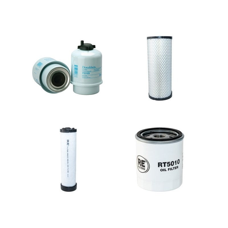 JCB TLT 35D Forklift Filter Service Kit with Perkins Engine