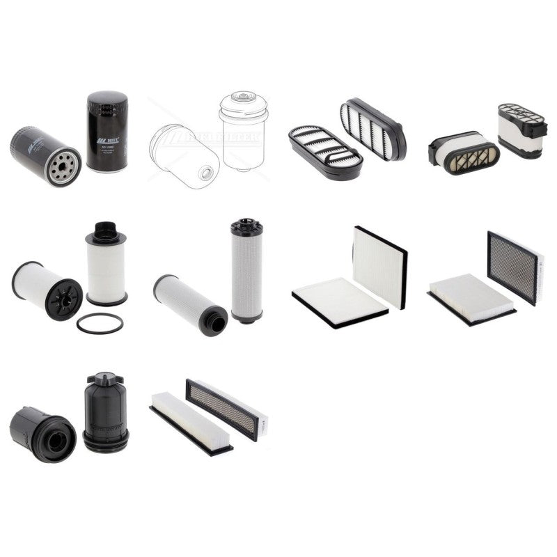 Jcb TM 420 Filter Kit with Jcb Dieselmax 448-TA5 engine 2019-