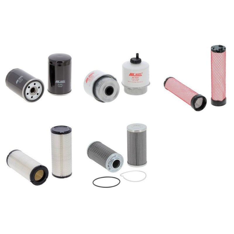 Jcb VMT 380-130 Filter Kit with Kohler Kdw 2204/G engine 2013-
