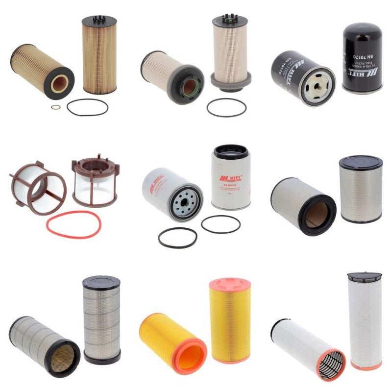 Jenz AZ 660 D Engine Filter Kit with Mercedes Om 502 La engine