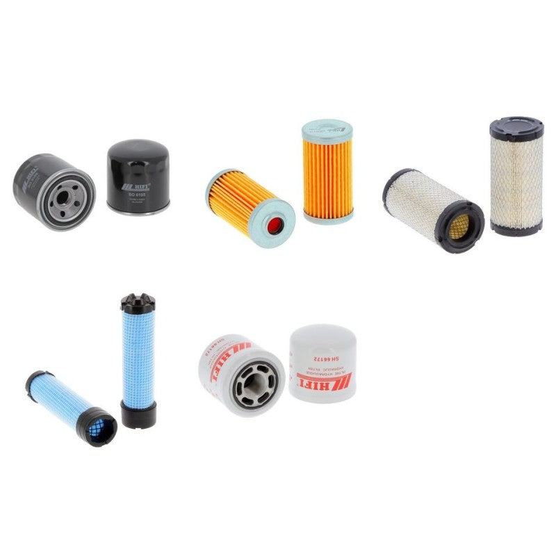 John Deere 2500 A Filter Kit with Yanmar 3TNE 68C-NJG engine 2004-