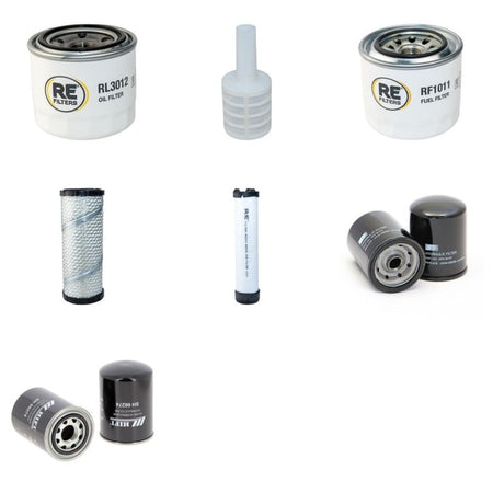 John Deere 3036E Filter Service Kit with Yanmar 4TNV Engine