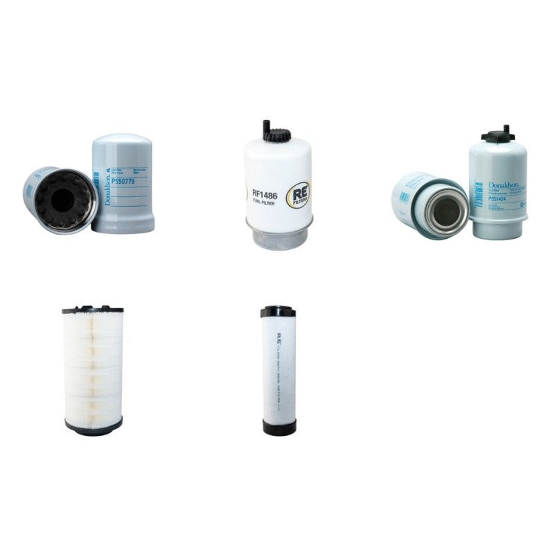 John Deere 3420 Filter Service Kit Air Oil Fuel Filters with John Deere 4045HZ275 Engine SN -206801