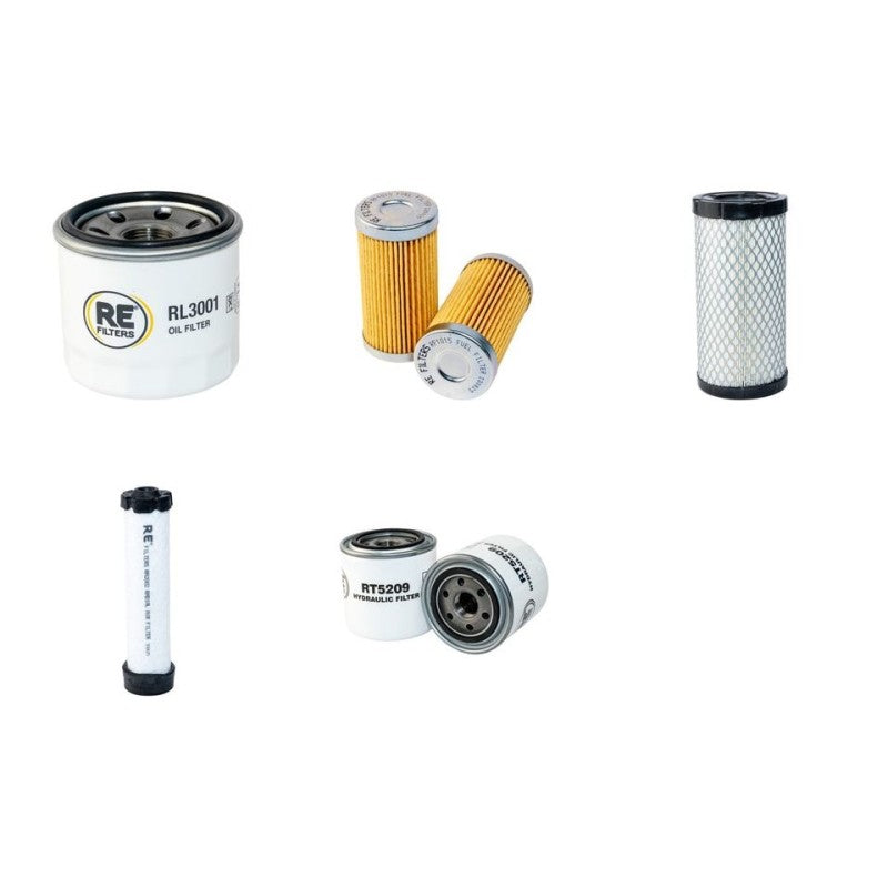John Deere 595/X595 Filter Service Kit with Yanmar 3T Nf74 Engine