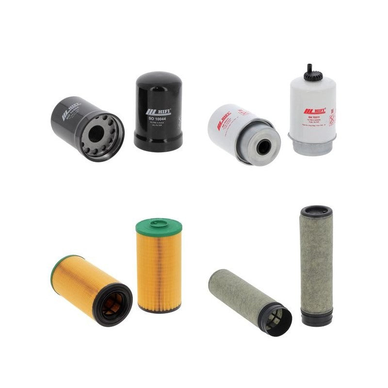 John Deere 6090 RC Engine Filter Kit with John Deere engine 2014-