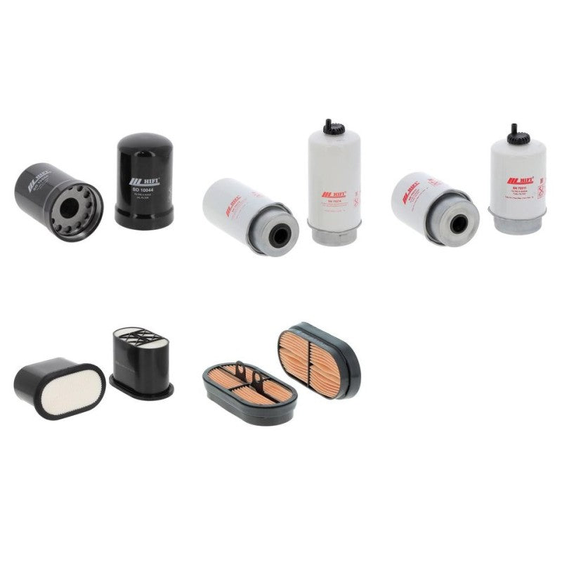 John Deere 6105 D Engine Filter Kit 2015-