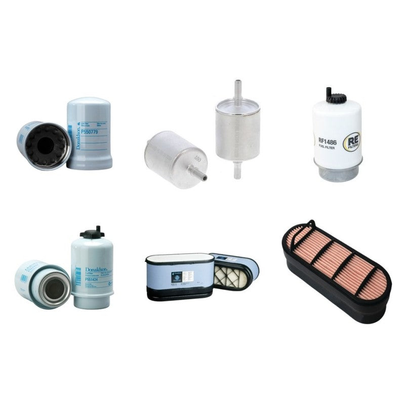 John Deere 6120 Filter Service Kit Air Oil Fuel Filters Year 2001-