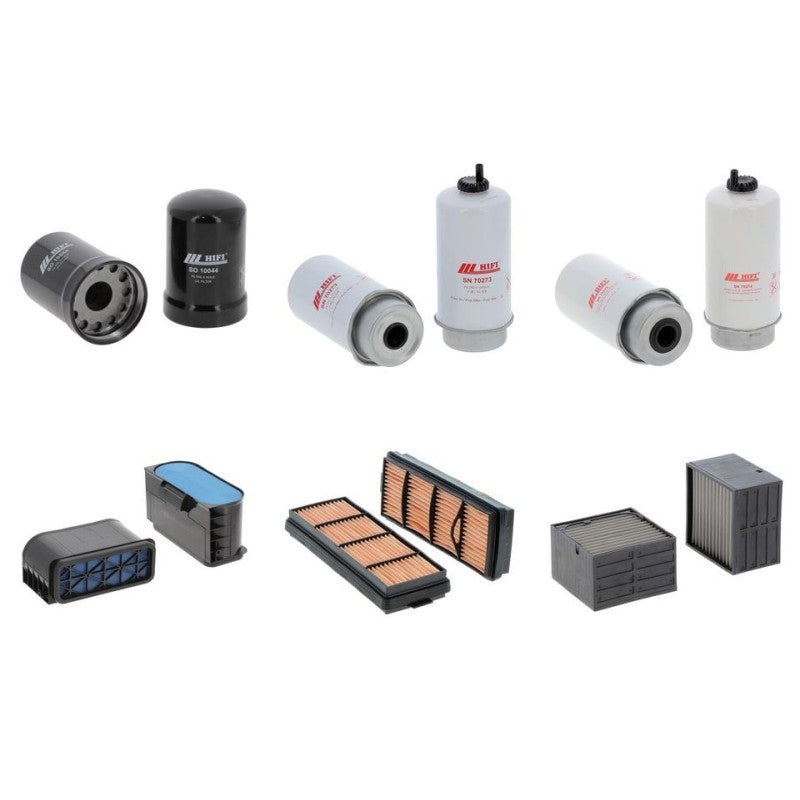 John Deere 6155 MH Engine Filter Kit with Dps 6068 G / 6068 Hl engine 2009-