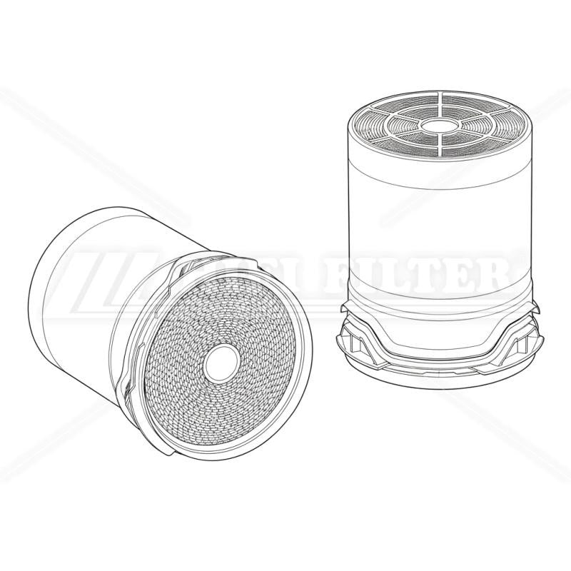 John Deere 6M 95 Engine Filter Kit with Jdps 4045/HL290-291 engine 2025-