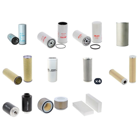 John Deere 7450 Filter Service Kit with John Deere 6135HZ006 Engine Year 2010-