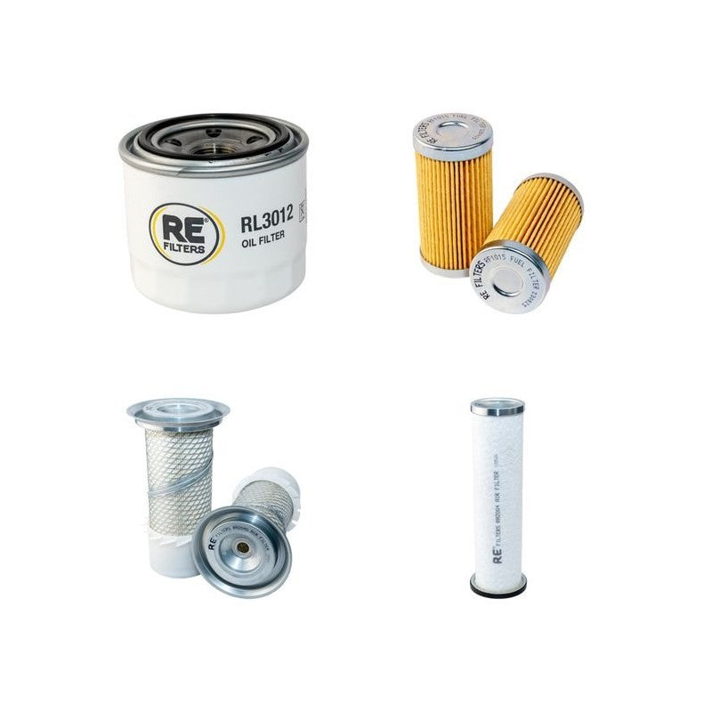 John Deere 770 Filter Service Kit Air Oil Fuel Filters with Yanmar Engine