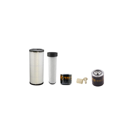 John Deere 7700 FAIRWAY Filter Service Kit Air Oil Fuel Filters with Yanmar 3TNV84 Engine Year 2008-
