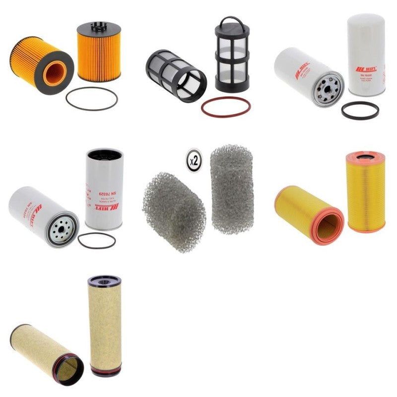 John Deere 8100 Engine Filter Kit with Jdps 6090/HZ029 6090/HZ030 6090/HZ013 6090/HZ020 Powertech engine 2023-2025