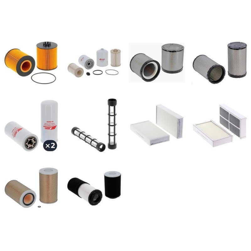 John Deere 8130 Filter Kit with John Deere 6090 engine 2006-2009
