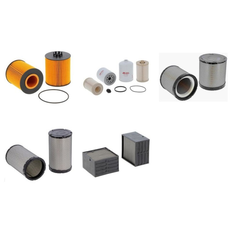John Deere 8345 RT Engine Filter Kit with Dps 6090HRW48 engine 2010-