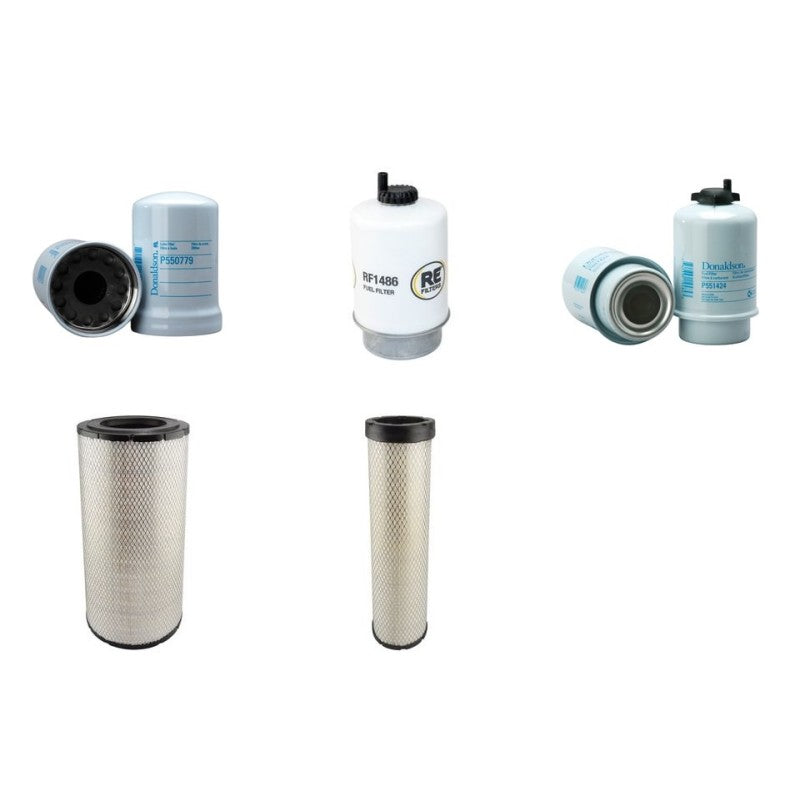 John Deere Forwarder/Timberjack540GIII Filter Service Kit Air Oil Fuel Filters with John Deere 6068TDW58 Engine Year 2005-