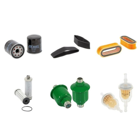 John Deere GX 335 Filter Kit with Kawasaki engine