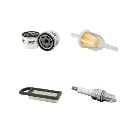John Deere LA100, L105 Filter Service Kit Air, Oil, Fuel with Spark Plug