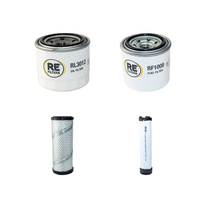 John Deere Tractor 4005 Filter Service Kit - Air, Oil, Fuel Filters