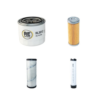 John Deere Tractor 900 Filter Service Kit - Air, Oil, Fuel Filters