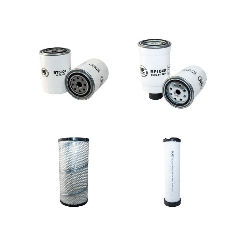 JUNGHEINRICH DFG40-50 Filter Service Kit Air Oil Fuel Filters w/Perkins 1004.4 Eng.