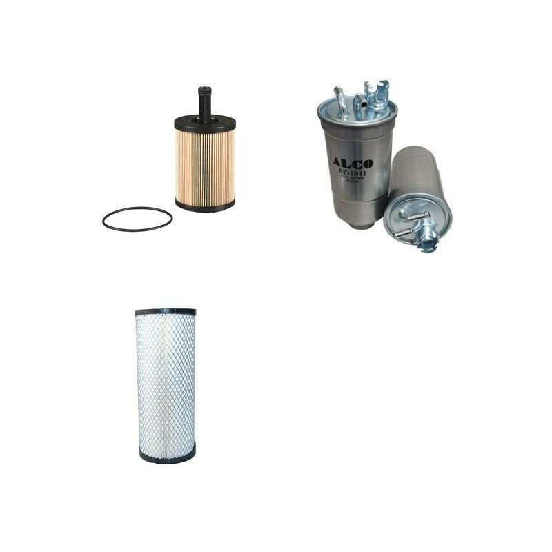 JUNGHEINRICH DFG430S Filter Service Kit Air Oil Fuel Filters w/VW 1.9 TDI Eng.