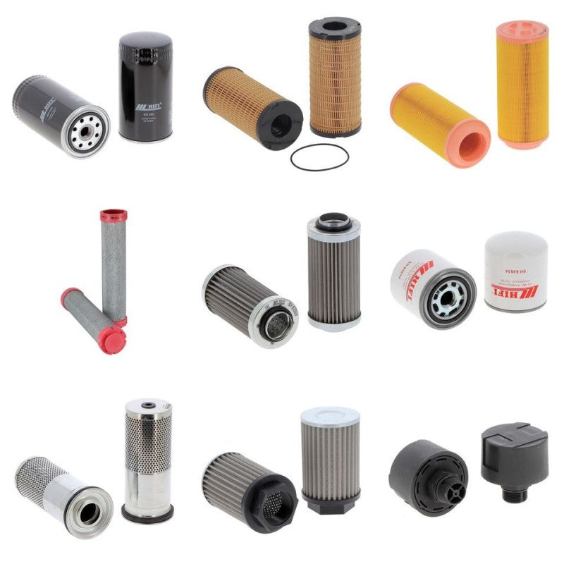 Jungheinrich DFG 550 Filter Kit with Perkins 1104-C44 engine 2004-2012