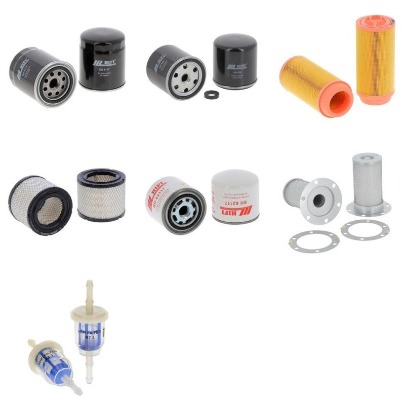 Kaeser M 30 Filter Kit with Kubota D 1105-T engine 2006-