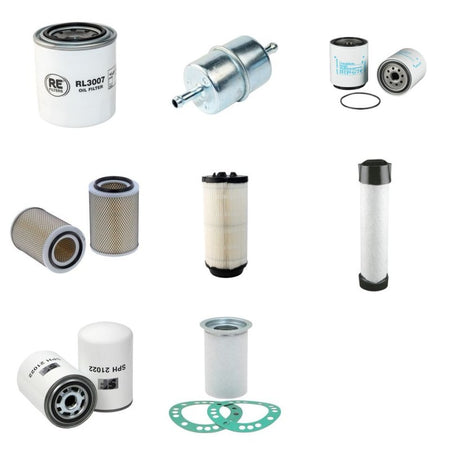 KAESER M50PE.1 Filter Service Kit w/Kubota V1505TEU1 Eng. YR 2014-