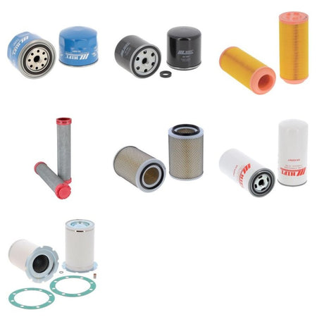 Kaeser M 64 G Filter Kit with Kubota engine 2010-