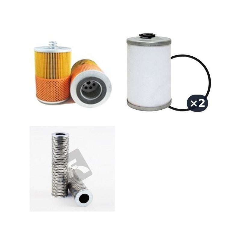 KAESSBOHRER PISTEN BULLY PB43.270D Filter Service Kit w/Mercedes Om 421A Eng.
