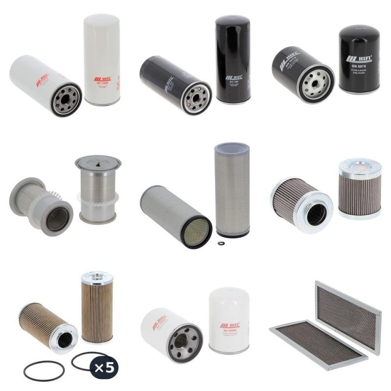Kalmar DCD 200-12 Filter Kit with Volvo Tad 720 Ve engine