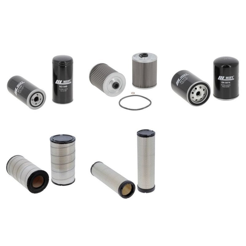 Kalmar DCE 160-6 Engine Filter Kit with Volvo Tad 620 Ve engine 2009-
