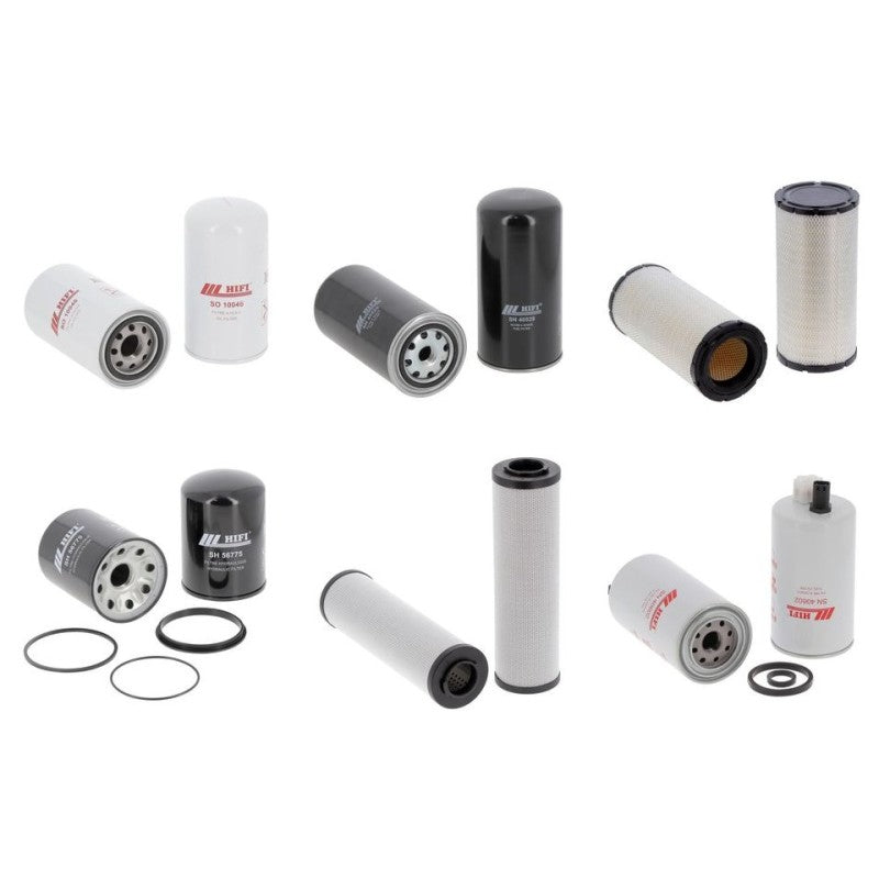 Kassbohrer PAANA 125 Filter Kit with Cummins Qsb 4.5 engine 2009-