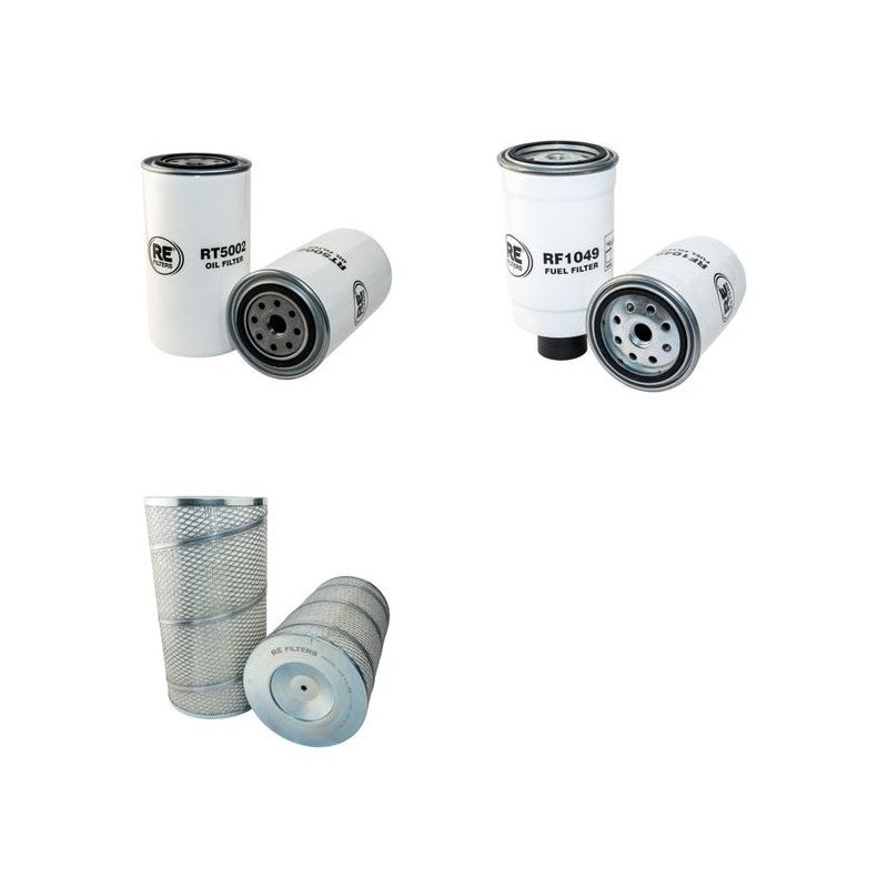 KASSBOHRER PB160D Filter Service Kit Air Oil Fuel Filters w/MOTORI VM HR964HT Eng.