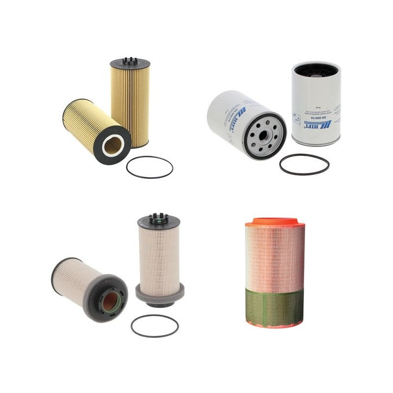 KASSBOHRER PB600 POLAR Filter Service Kit w/MERCEDES OM460LATIER4I Eng. YR 2012- 530 CH