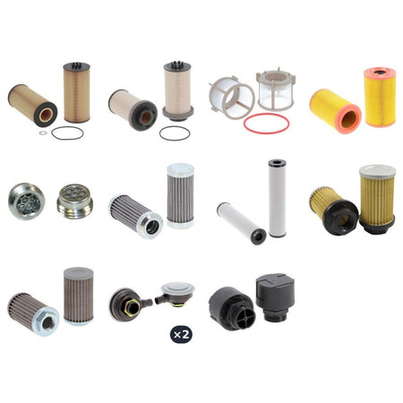 Kassbohrer PB 600/W Filter Kit with Mercedes Om 460 La engine 2006-