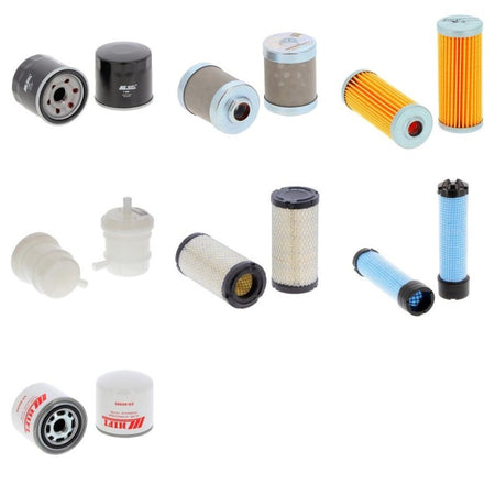 Kato HD 09 VXE Filter Kit with Yanmar 2 Tnv 70 engine 2021-