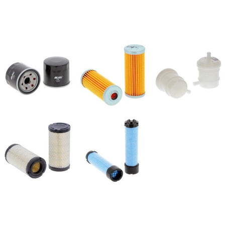 Kato HD 14 NXT Engine Filter Kit with Yanmar 3TNE68 engine 2008-