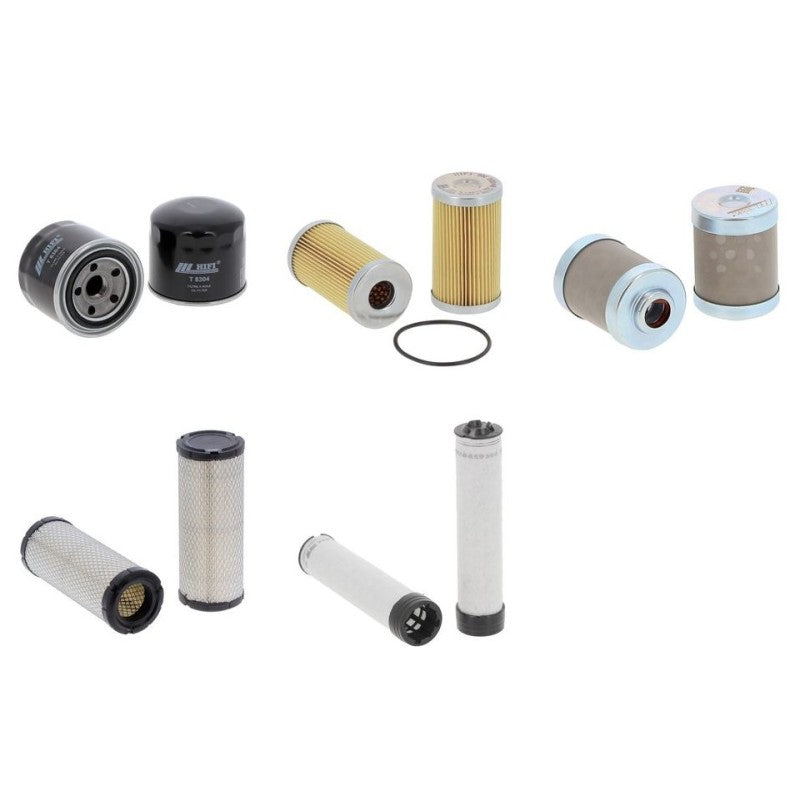 Kato HD 16 N Engine Filter Kit with Yanmar 3TNV74 engine 2008-
