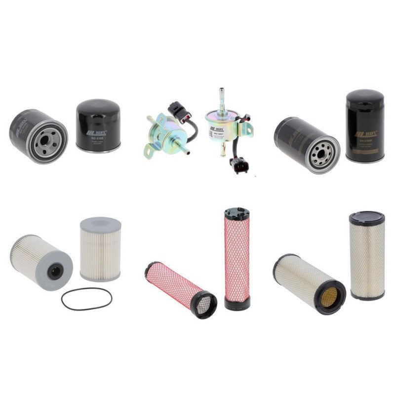 Kato HD 35 V5 Filter Kit with Yanmar 3TNV88F engine 2022-