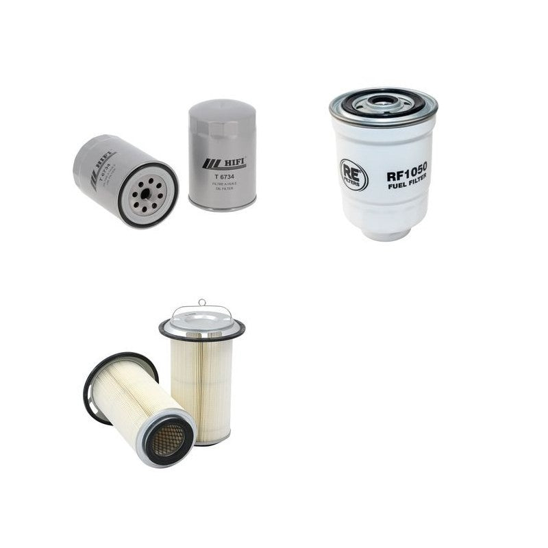 KATO KATO80 Filter Service Kit w/Isuzu Cc 4Jg1 Eng.
