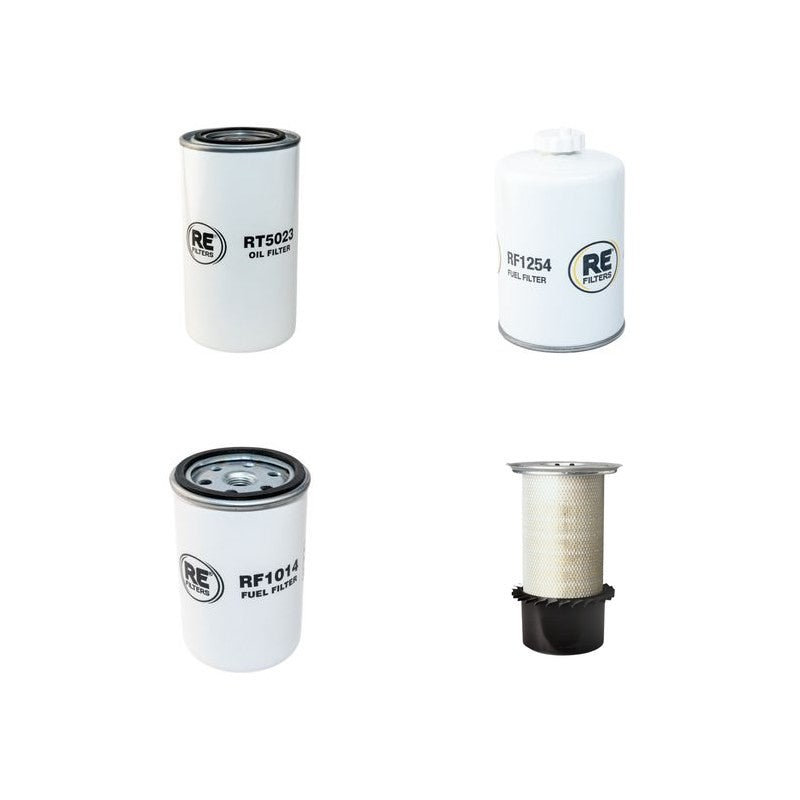 KAWASAKI 60ZIV-2 Filter Service Kit Air Oil Fuel Filters w/Cummins Eng.